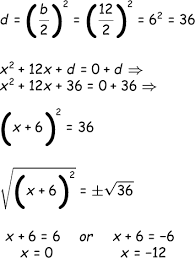 Completing The Square Algebra 1 Quadratic Equations Mathplanet Quadratics Quadratic Equation Algebra