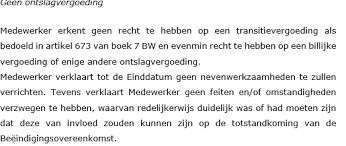 Beeindigingsovereenkomst Opstellen Of Beoordelen