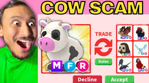 What People and Scammers Trade For Mega Cow in Adopt Me