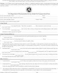 Service dog id card template inspirational fresh emotional support. Federal Register Traveling By Air With Service Animals