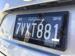 Only the 1960s plate reached. California Debuts Digital License Plates Here S What They Ll Cost You The Sacramento Bee