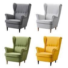 Billedresultat For Strandmon Light Grey Living Room Accents Home Living Room Ikea Home