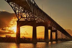 I 10 Bridge Sunrise Lake Charles Louisiana Lake Charles West Lake