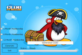 What item is always hidden in different place in the clothing catalog every month? Club Penguin Membership Code Generator Club Penguin Penguins Club