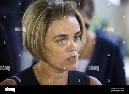 Sonya Ackerman speaks to media after the findings were handed down at the  Inquest into the death of Rugby League player James Ackerman at the  Coroners Court in Brisbane, Thursday, November 9,