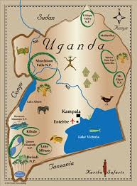 Karte is a town and a locality in the australian state of south australia located in the state's east about 192 kilometres east of the state. Informationen Uber Uganda Karibu Uganda Safaris