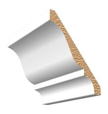 Pvc crown moulding installs with nails or glue as a finishing touch around cabinets and along ceilings. 47 Crown Molding Masters Building Products