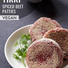 Slice the potatoes into quarters and the beet in half. Beetroot Cutlet Spiced Beet Patties Vegan Beetroot Tikki