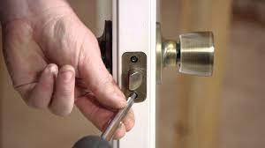 How To Fix Outside Door Lock Bolts Stripped In Wood : Door Installation &  Repairs - Youtube