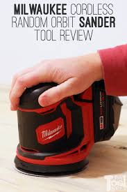 Milwaukee sent a sample of this sander to me for review, but, as always, i will give my honest opinion of the tool. Milwaukee Cordless Random Orbit Sander Tool Review Her Tool Belt