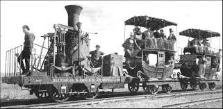 Old Photos Of Tom Thumb The First American Built Steam Locomotive Train Steam Locomotive Locomotive