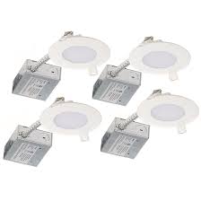 Check spelling or type a new query. Bazz Recessed Light Kit Dimmable 3 88 In White 4 Pack Slmrd4w4 Rona