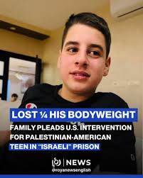 🇵🇸 The family of Muhammad Zaher Ibrahim, a 16-year-old  Palestinian-American, is urgently appealing for his release from “Israel's”  Megiddo prison, where he has been held in pre-trial detention for over five  months.