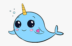 These ideas will help you build confidence in your drawing while creating recognizable artwork. How To Draw Cute Narwhal Dolphin Drawing Easy Cute Hd Png Download Transparent Png Image Pngitem