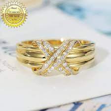 7.24 ct asscher cut center stone diamond platinum ring. 18k Gold Diamond Ring Engagement Wedding Natural Real0 24ct Diamond Ring Jewellery Have Certificate Rings Aliexpress