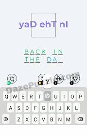 Wish upon a star 4. Dingbats Level 33 Yad Eht Ni Answer Daze Puzzle