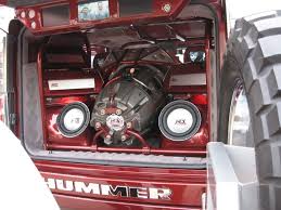 22 Jackhammer In A Custom Hummer H2 Built By Tom Bostic In Maryland Car Audio Installation Car Audio Subwoofers Custom Car Audio