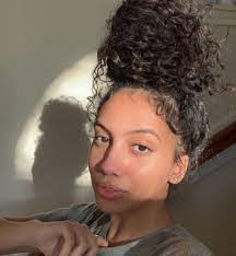 Meryemhxk Curly Hair Styles Curly Hair Beauty Bun Hairstyles For Long Hair