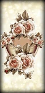 25+ beautiful pictures of flowers. Roses So Romantic Flower Phone Wallpaper Floral Art Rose Flower Wallpaper