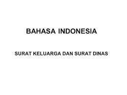 Surat pribadi juga ada yang bersifat resmi yaitu dikutip situs kementerian pendidikan dan kebudayaan (kemendikbud), surat pribadi adalah surat yang ditulis seseorang atau individu kepada orang lain. Bahasa Indonesia Surat Keluarga Dan Surat Dinas Ppt Download