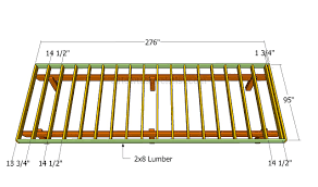 How To Build A Front Porch Howtospecialist How To Build Step By Step Diy Plans Deck Framing Building A Deck Frame Building A Deck