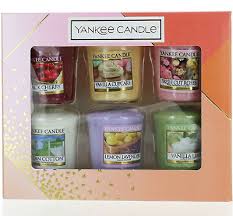 Set Of 6 Yankee Candle Clean Cotton Votive Candle