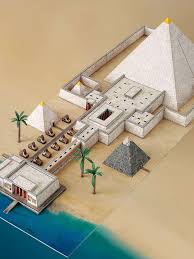 This quick video will give you some tips on how to build a mighty (easy) tower of cards! Schreiber Sheet Egyptian Pyramid With Valley Temple Cardboard Model