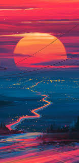 Whether you consider it an investment, a hobby or just a cool way to decorate the walls in your home, acquiring new art can be a fun and exhilarating experience. Sunset Horizon Scenery Landscape Art 4k Wallpaper 178