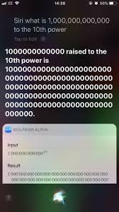 Musicians Are Asking Siri What S 1 Trillion To The 10th Power And The Results Are Pretty Impressive Things To Ask Siri Power 10 Things