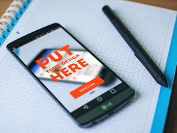 Use this smartphone mockup to showcase your android app designs or any branding designs you might have. Lg Android Phone Mockup Free Psd Template Psd Repo