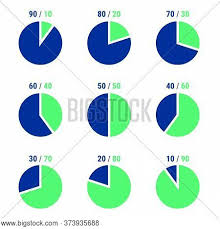 Maybe you would like to learn more about one of these? Set Pie Charts Vector Photo Free Trial Bigstock