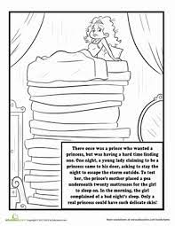 The Princess And The Pea Worksheet Education Com