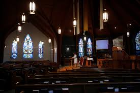 The following explanation is based on the norms of <the white or gold, a color symbolizing rejoicing and purity of soul, is worn during the liturgical seasons of christmas and easter. A Sunday Without Church In Crisis A Nation Asks What Is Community The New York Times