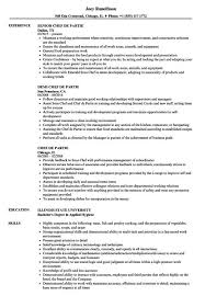 As chef de partie i have also trained junior chefs and collaborated with senior chefs in the design of recipes menus and food presentation. Assistant Pastry Chef Resume Sample