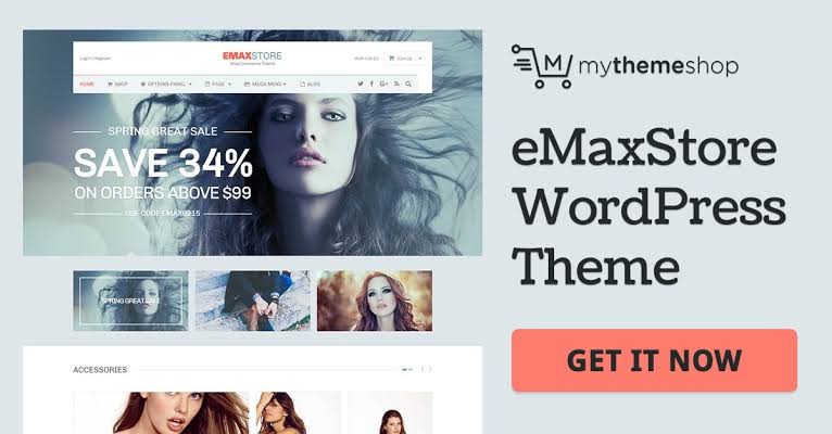MyThemeShop eMaxStore WordPress Theme