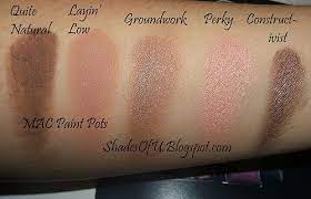 Mac For Fafi Paint Pots And Comparison