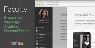 A professional profile—or resume profile—is an important tool to consider when building your resume. Faculty Responsive Academic Personal Profile Theme Lagoon