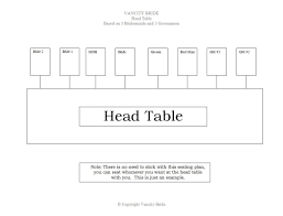 Wedding Table Template Online Charts Collection