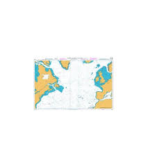 british admiralty nautical chart 4011 north atlantic ocean northern part