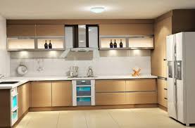 modern kitchen in classical style