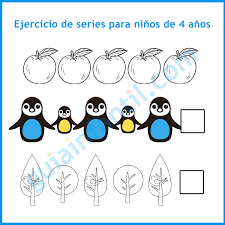 Por ejemplo, entenderá que no es lo mismo jugar a ser maestro que doctor o policía. Fichas De Seriacion Para Ninos De 3 4 Y 5 Anos Ejercicios Educativos