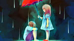 Its share anime pics with feelings. Love Sad Anime Couple Wallpaper