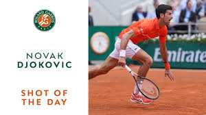 Very disappointing being a novak fan. Shot Of The Day 10 Novak Djokovic Roland Garros 2019 Youtube
