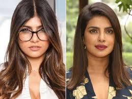 See priyanka chopra & host nick jonas, alicia keys and more celebrities arriving at the billboard priyanka chopra and nick jonas were attended the 2021 bafta awards at royal albert hall in. Mia Khalifa Questions Priyanka Chopra Jonas Silence On Farmer Protests Bollywood Gulf News
