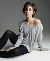 foto favorita lily collins 15 short hair styles lily collins short hair lily collins hair