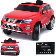 Original Vw Touareg Kinderauto Kinderfahrzeug Elektroauto Kinderfahrzeug Rot Vw Touareg Elektroauto Bmw Elektroauto
