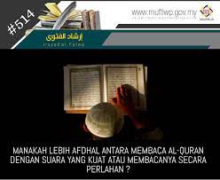 We did not find results for: Pejabat Mufti Wilayah Persekutuan Irsyad Al Fatwa Siri Ke 514 Manakah Lebih Afdhal Antara Membaca Al Quran Dengan Suara Yang Kuat Atau Membacanya Secara Perlahan
