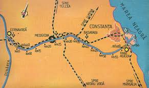 Harta Canalul Dunare Marea Neagra Retroalmanah