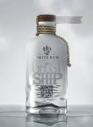 Ghost Ship White Rum From New Zealand Beverage Packaging Rum Bottle Alcohol Packaging