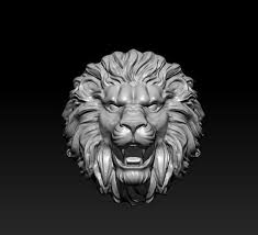 Lion Ring 3d Print Model Lion Art Lion Sculpture Animal Sculptures
